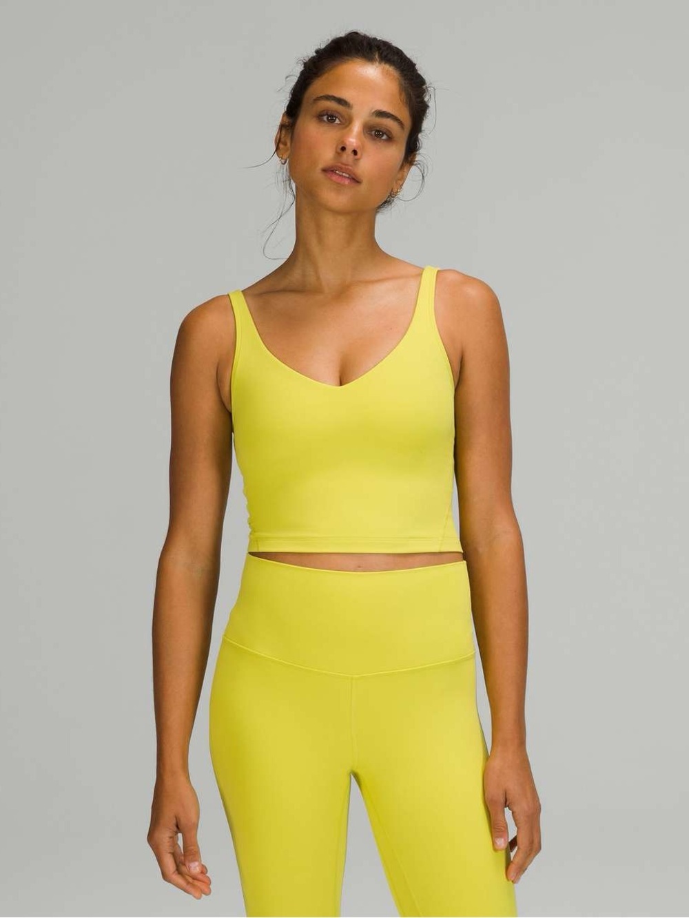 Lululemon Align Tank Top Yellow Serpentine size 2